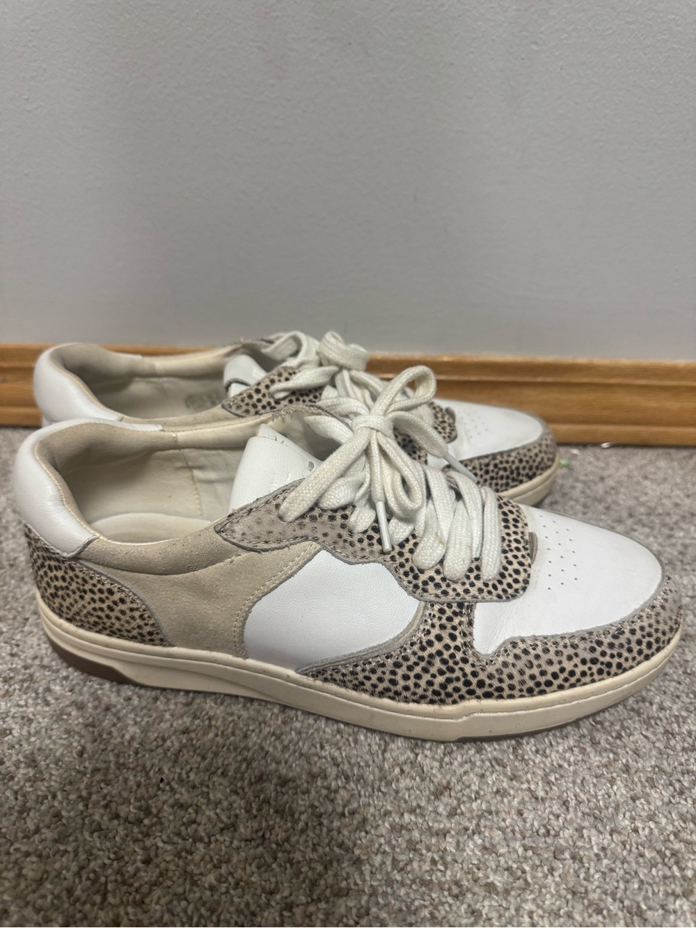 Madewell court sneakers in spotted calf hair - Picture 5 of 10
